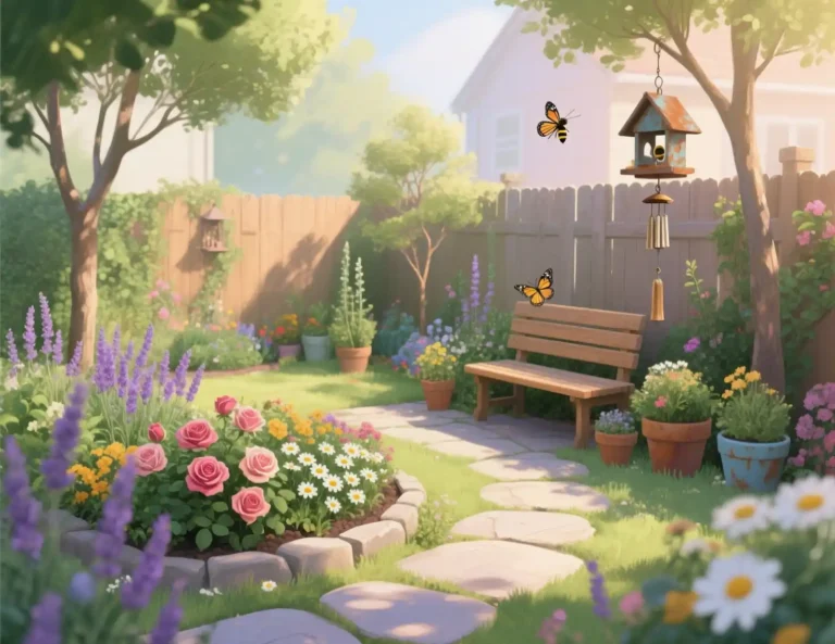 Small Backyard Garden