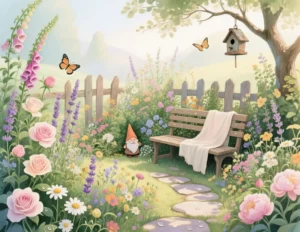 Cottage Flower Garden