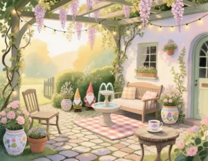 Cottage Garden Patio Ideas