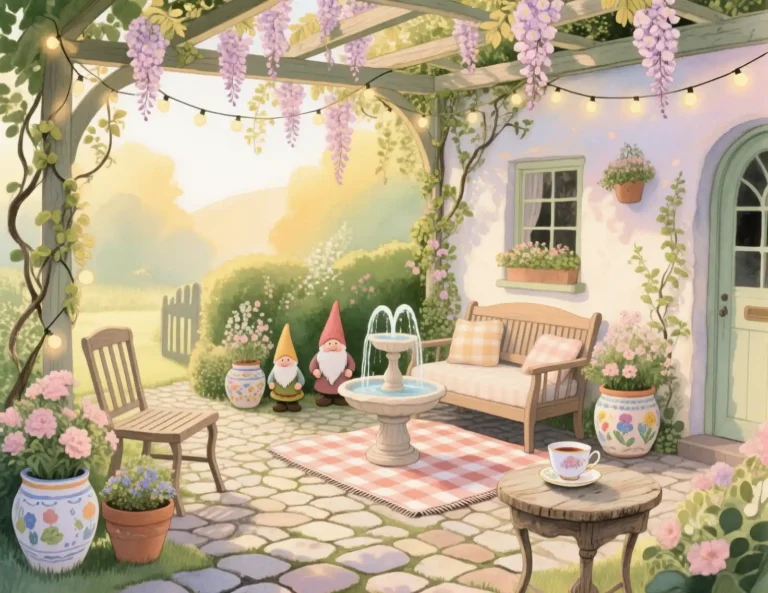 Cottage Garden Patio Ideas