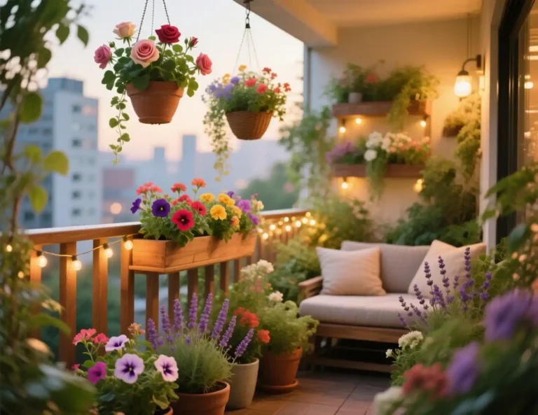 Balcony Flower Garden