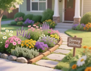 Small Flower Garden Ideas for Front Yard