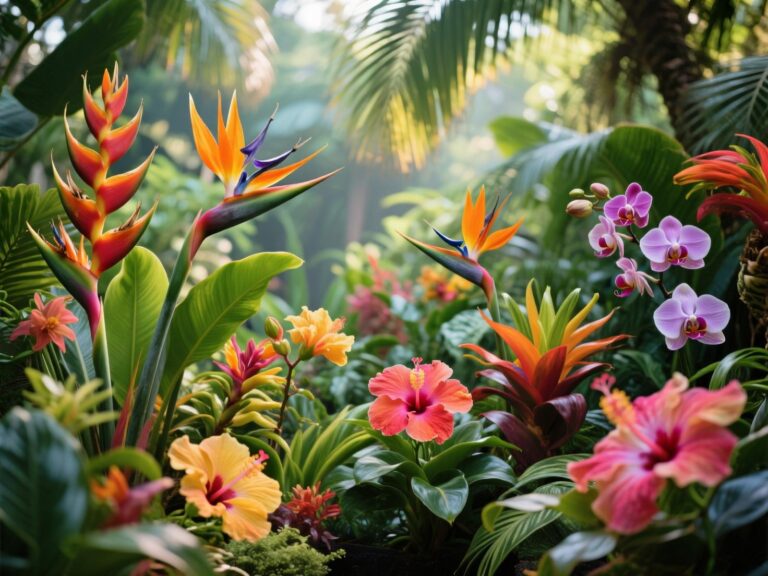 Tropical Flower Plants
