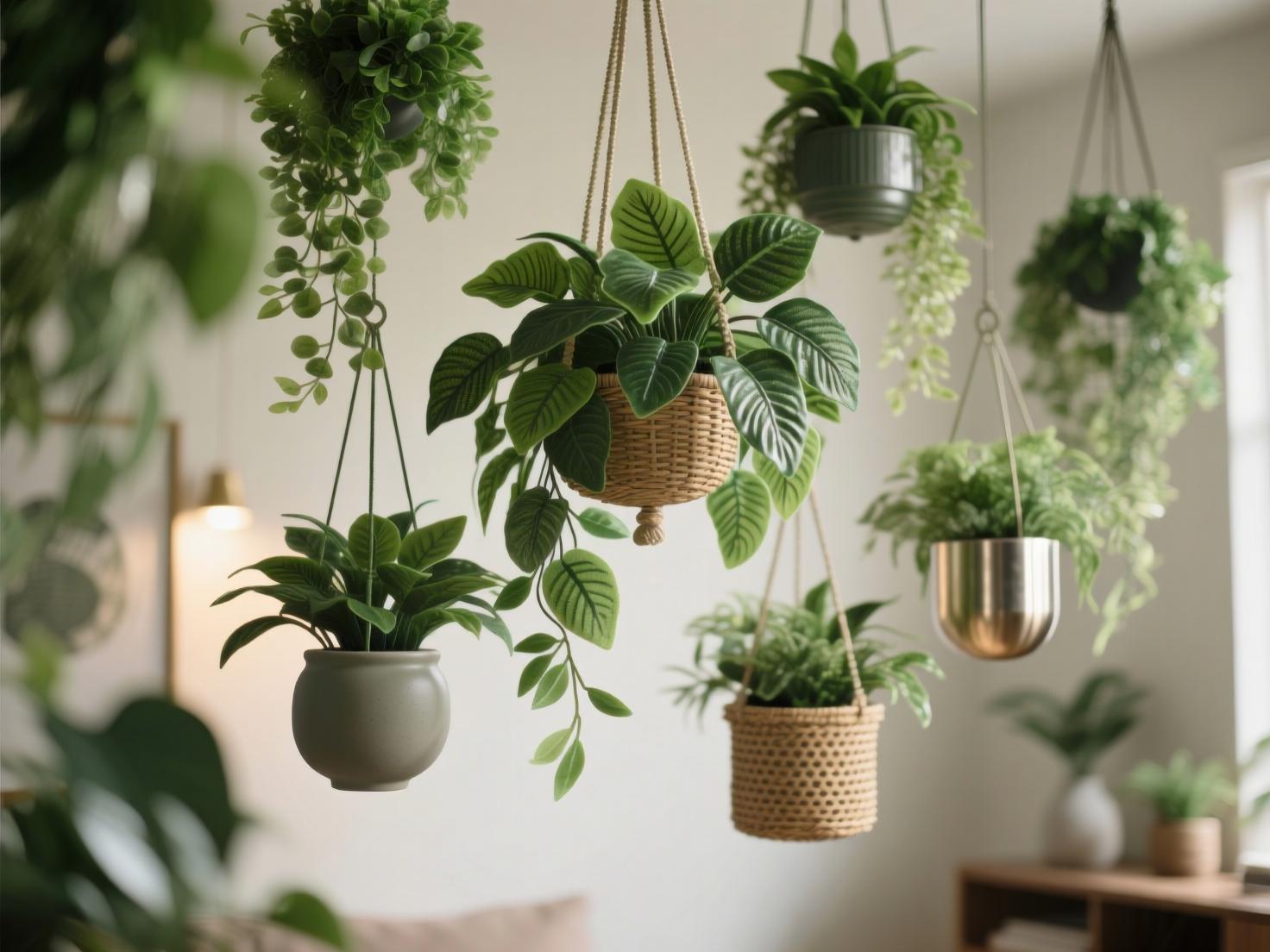 Artificial Hanging Plants