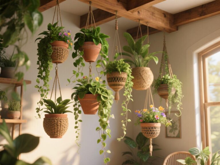 Hanging Potted Plants
