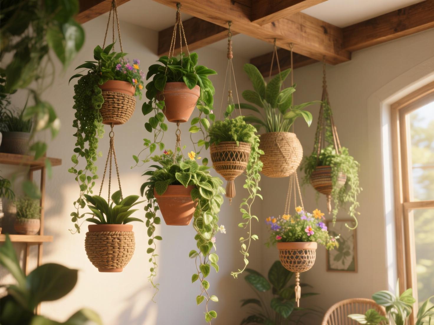 Hanging Potted Plants