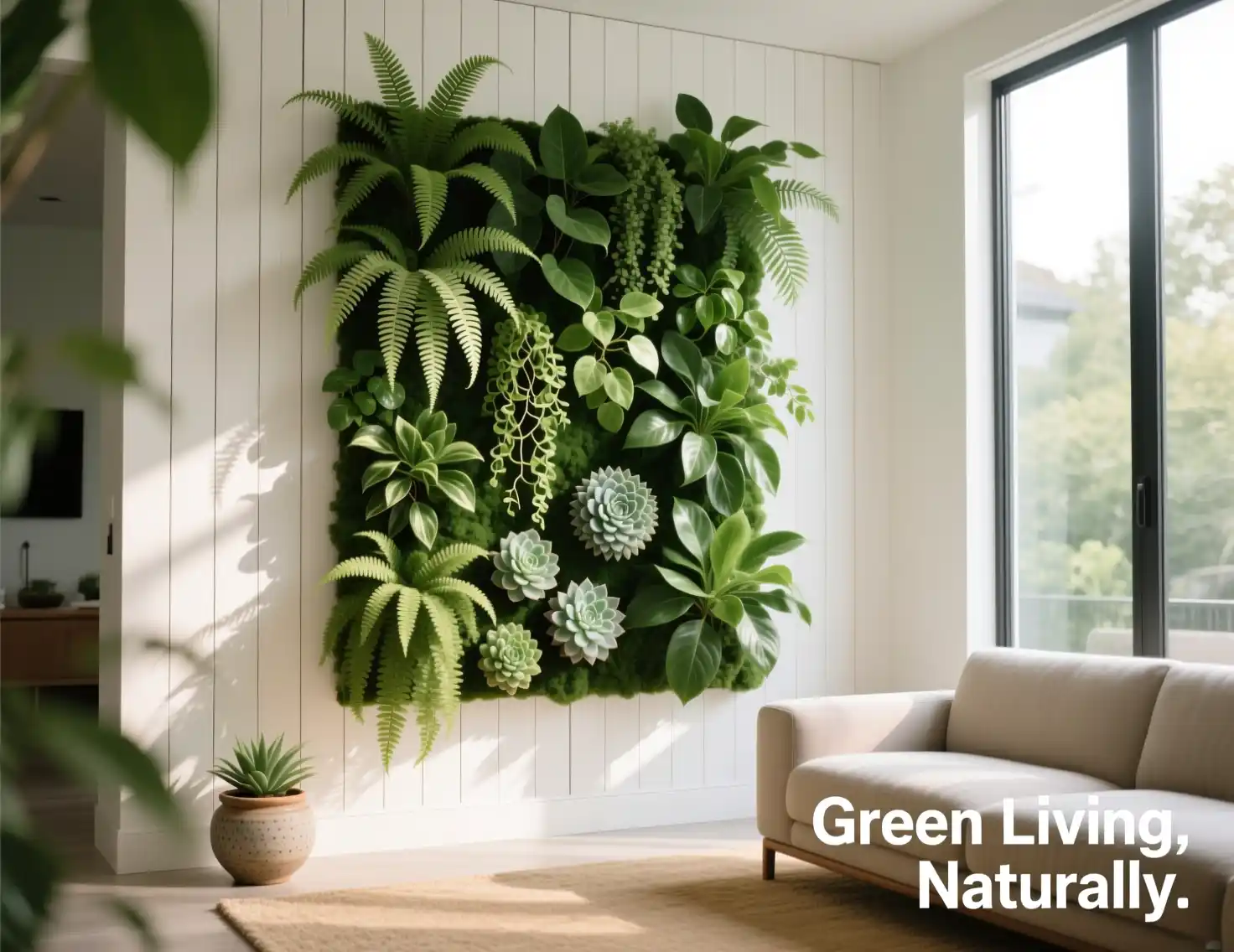 Plant Wall Decor Living Room