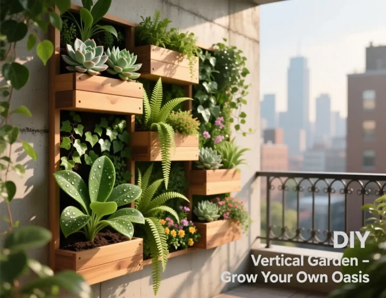 DIY Vertical Garden Wall