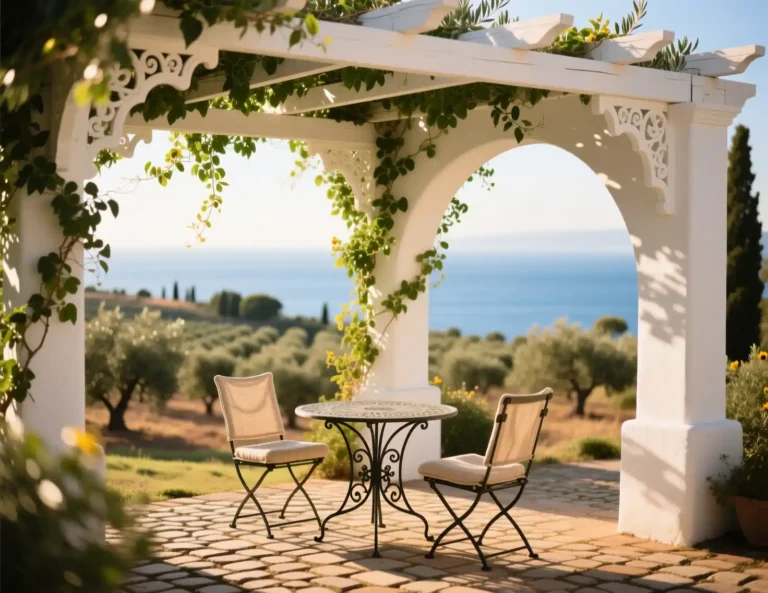 White Pergola