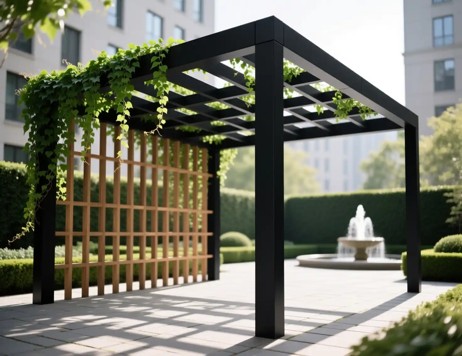 Black Pergola