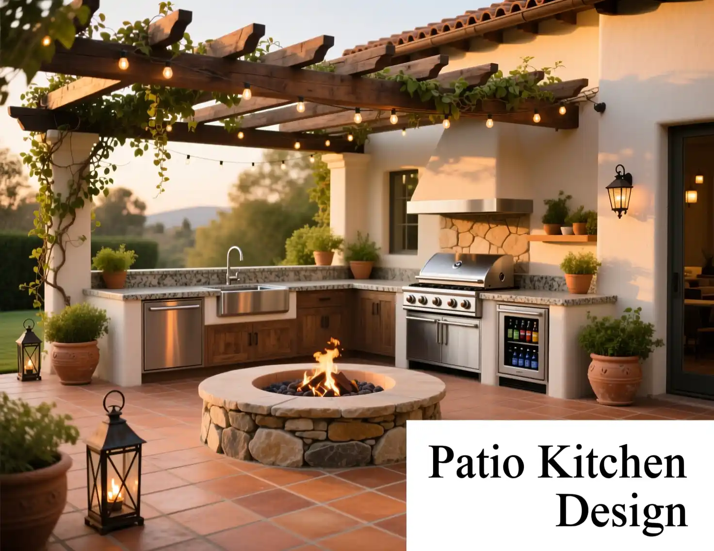 Patio Kitchen Ideas Outdoor