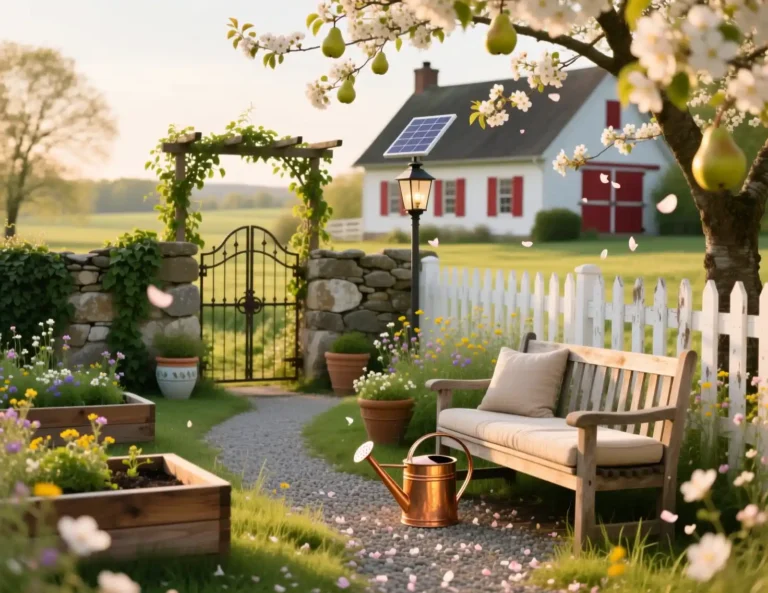Modern Farmhouse Garden