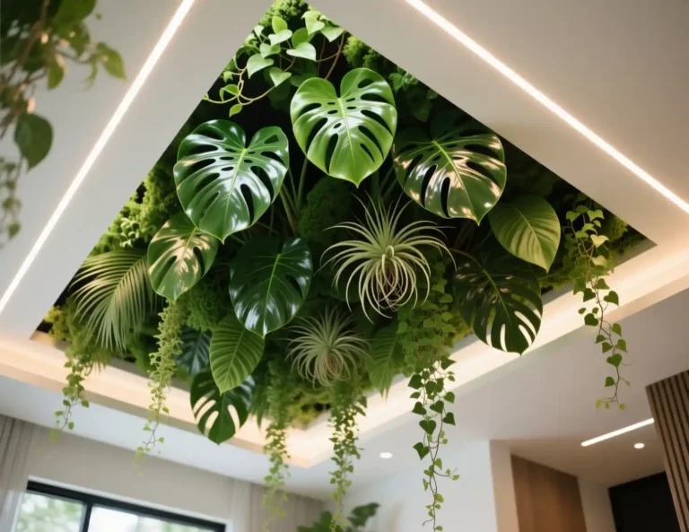 Plant Ceiling Decor