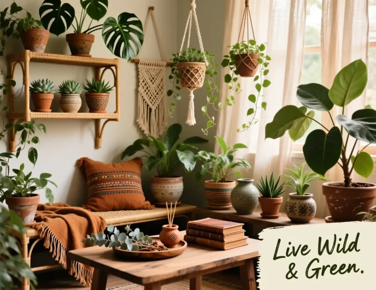 Boho Plant Decor