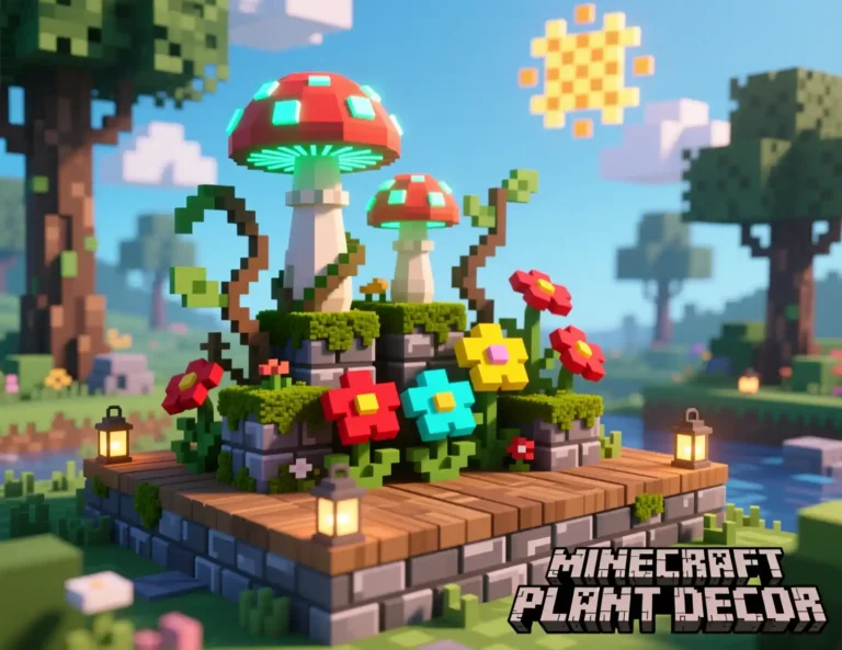 Minecraft Plant Decor