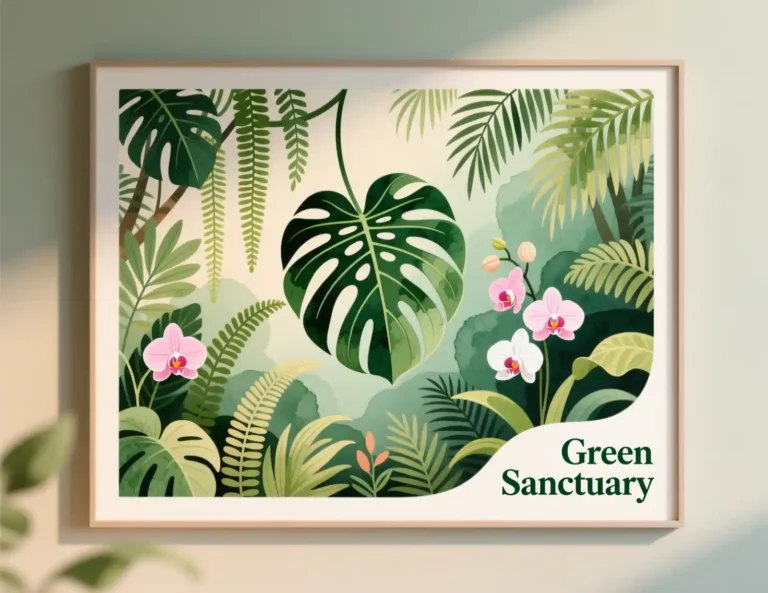 Plant Picture Wall Decor