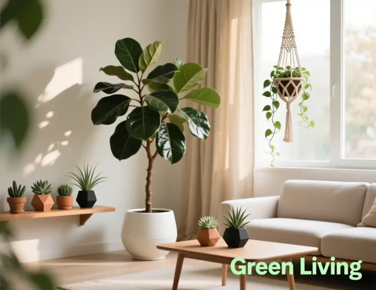Living Room Plant Decor Ideas