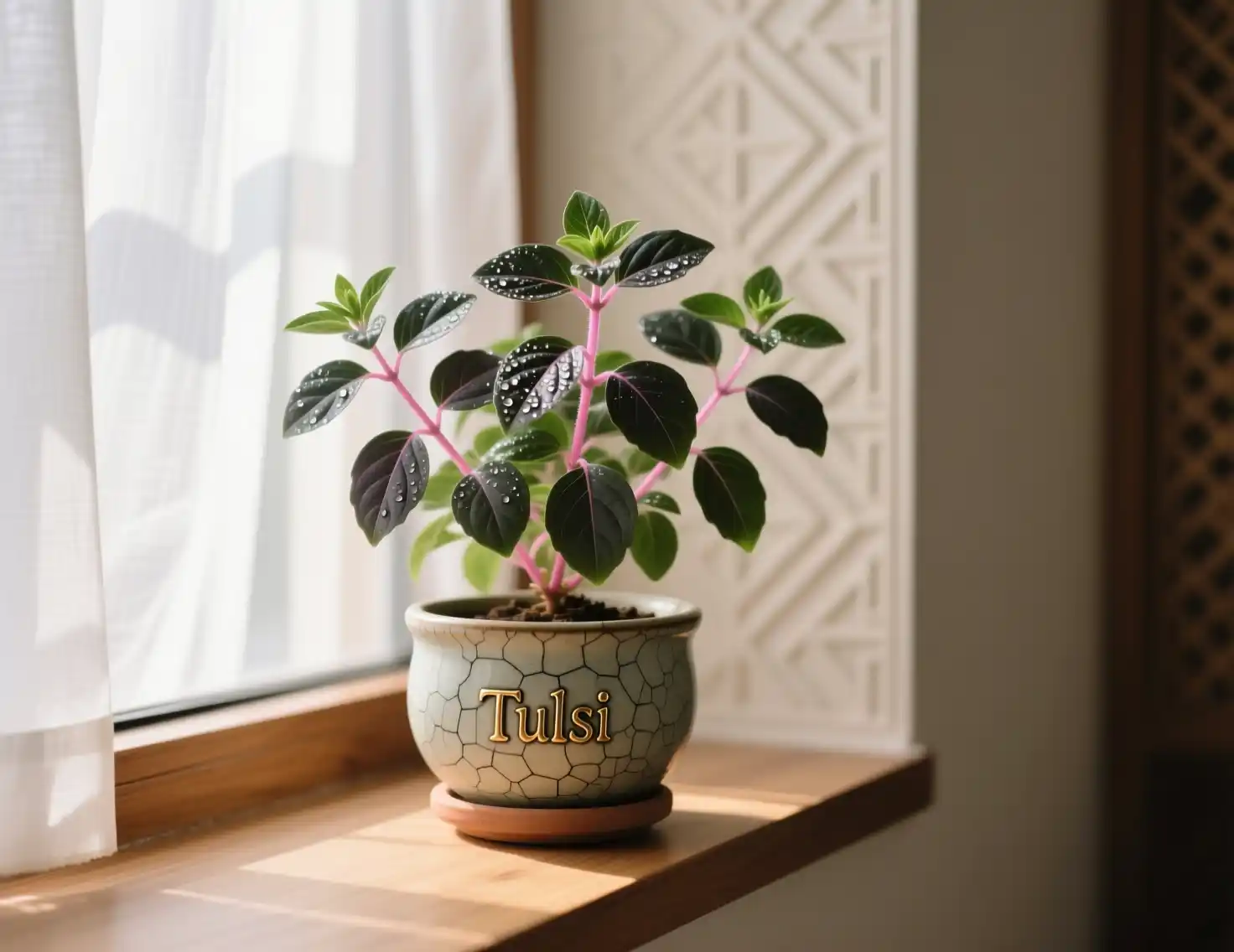 Tulsi Plant Decor