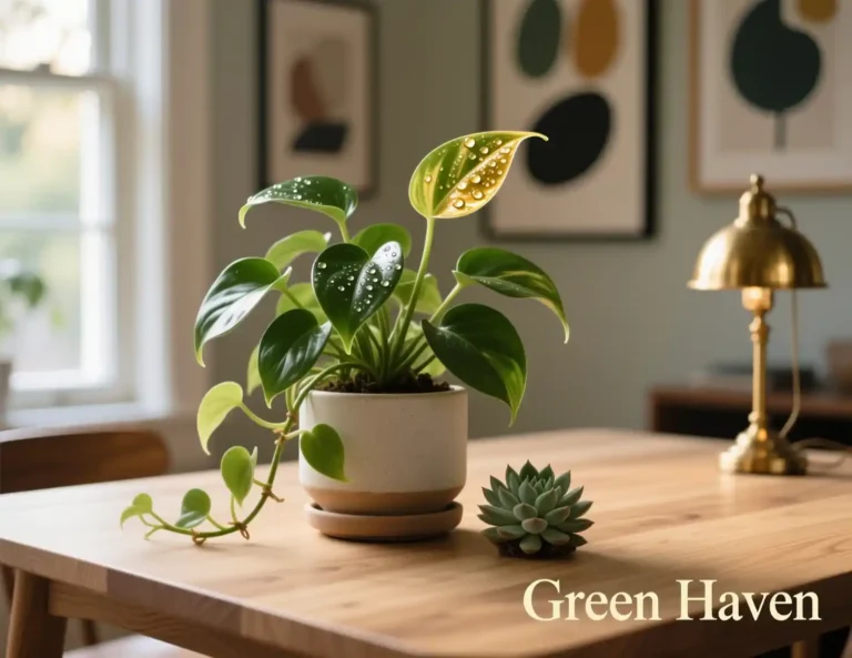 Plant Table Decor
