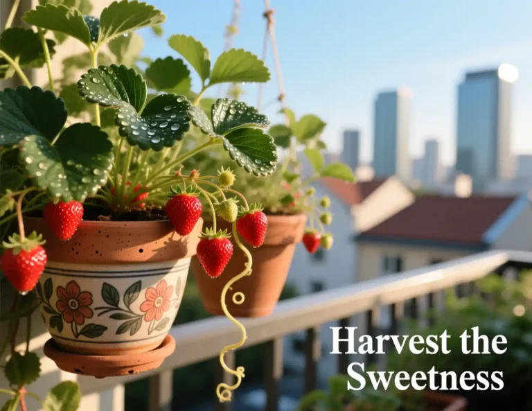Hanging Strawberry Plants