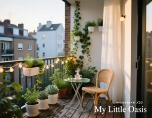 Small Balcony Garden Apartment Ideas