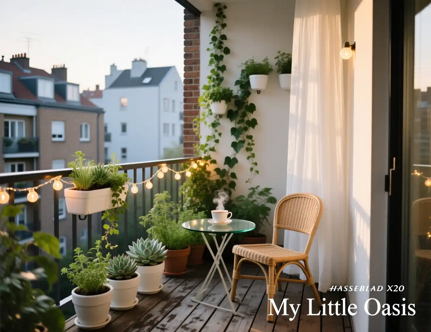 Small Balcony Garden Apartment Ideas