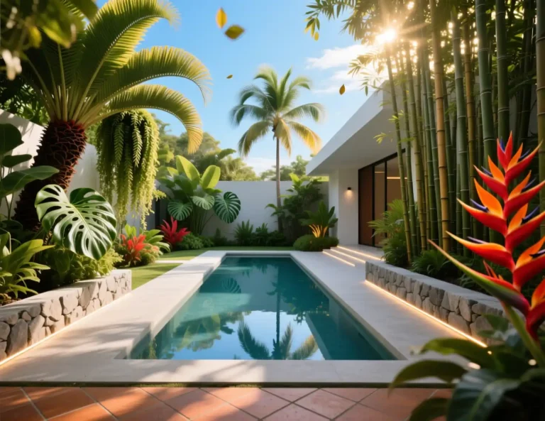 Modern Tropical Garden Ideas