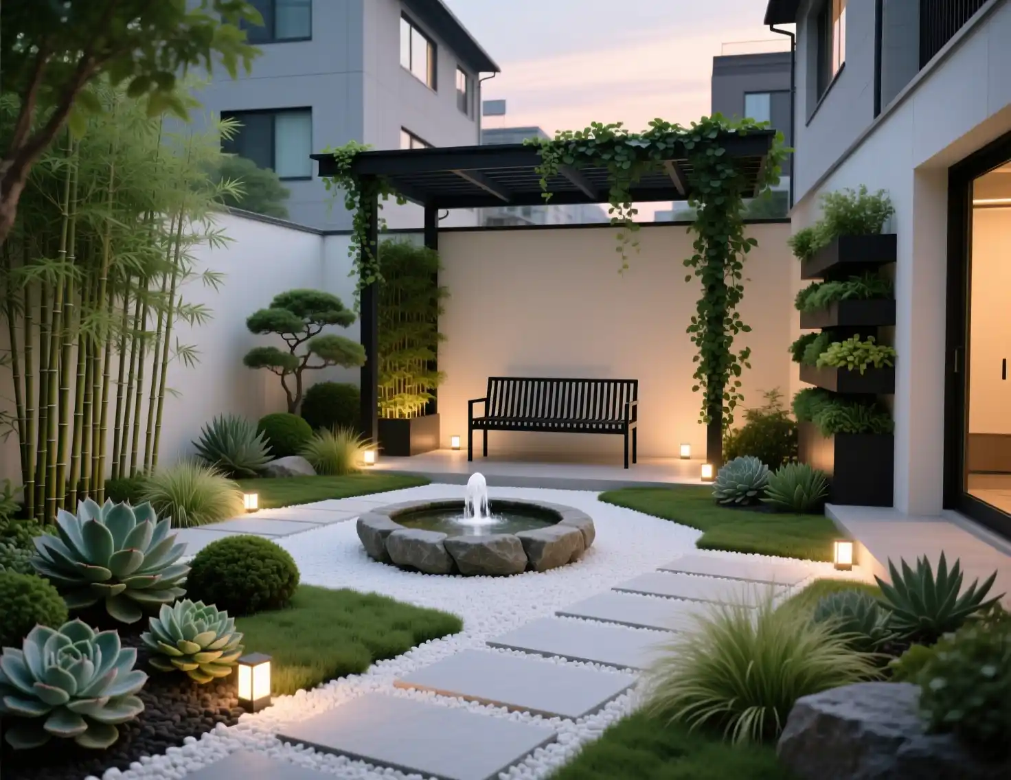 Small Modern Garden