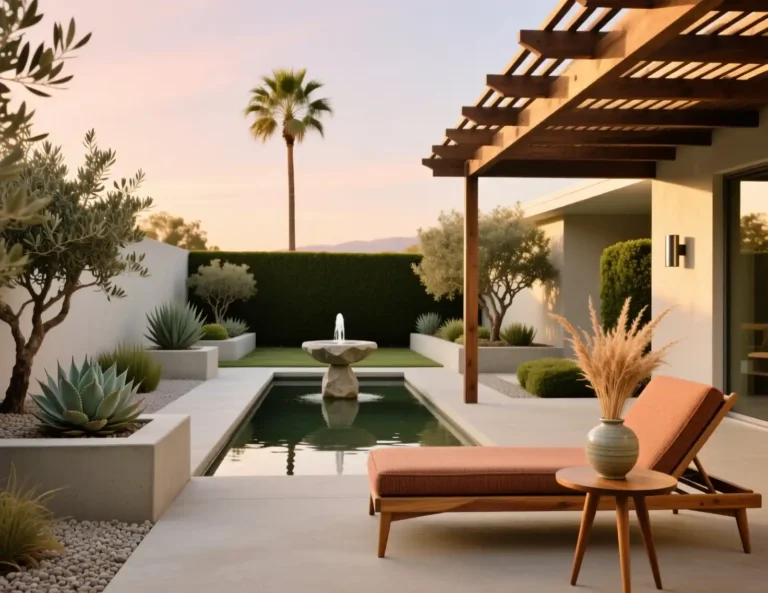 Mid Century Modern Garden Ideas