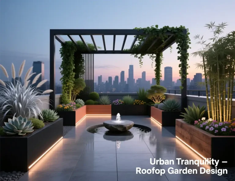 Rooftop Garden Design