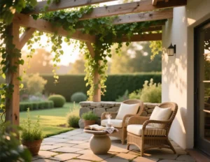 Front Porch Pergola Ideas