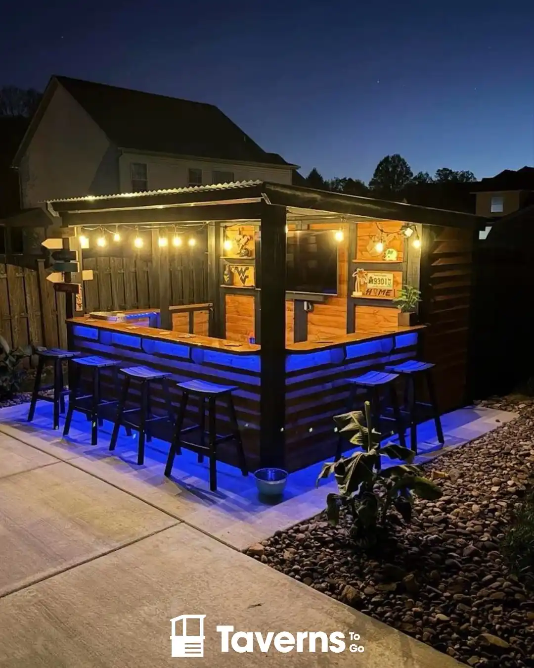Backyard Pub Shed