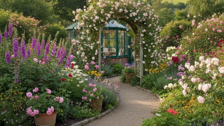 Cottage Garden Design Layout