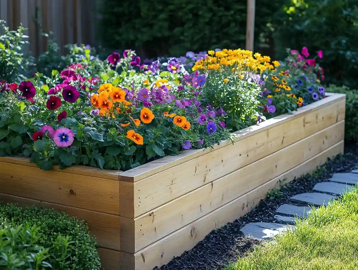 Flower Bed Designs Layout