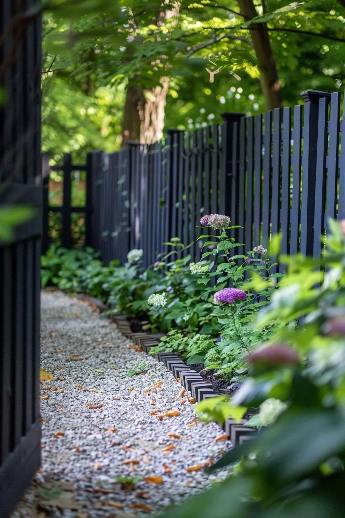 Backyard Fence Landscaping Ideas