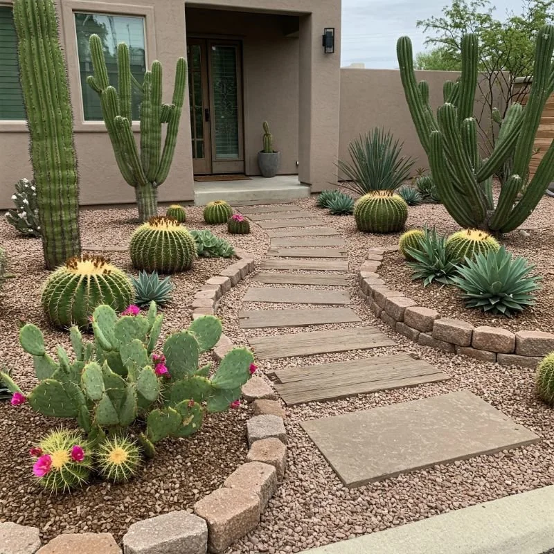 Cactus Garden Landscaping Ideas