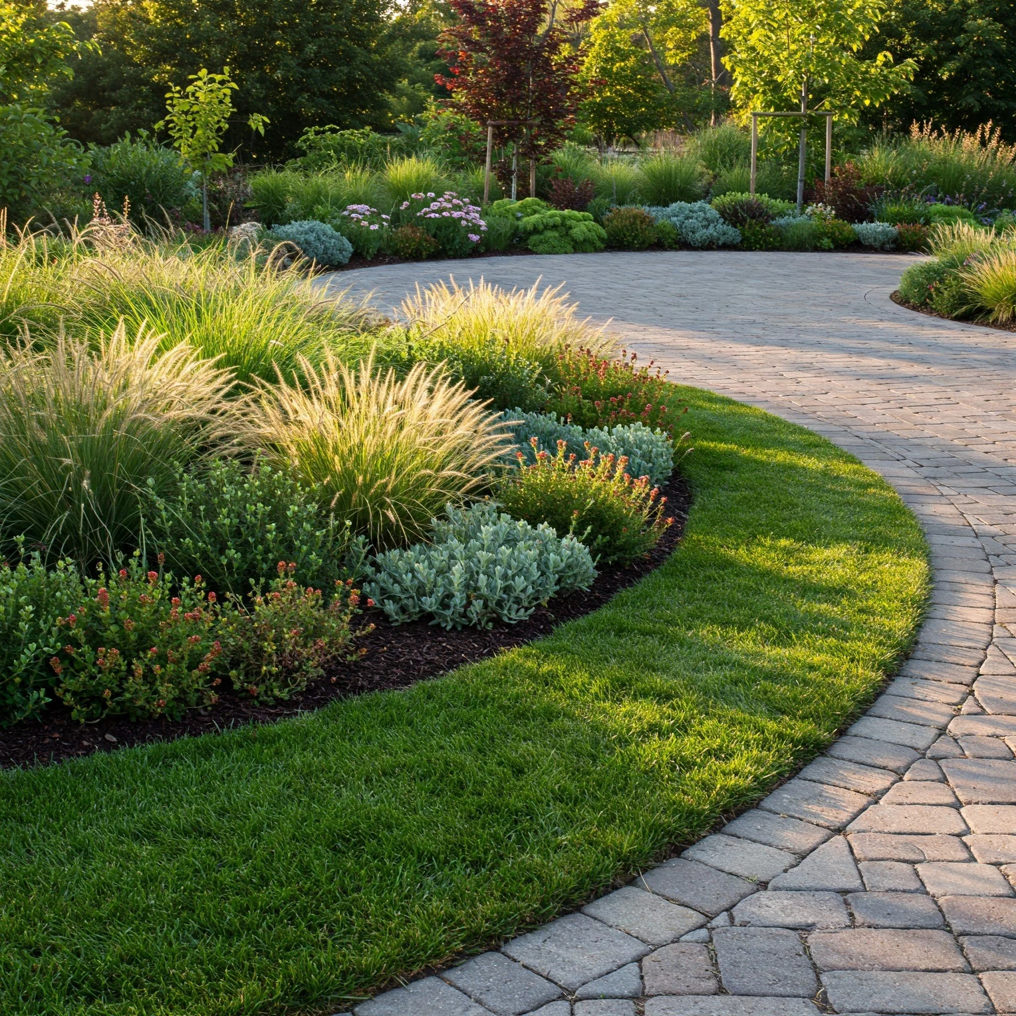 Half Circle Driveway Landscaping Ideas