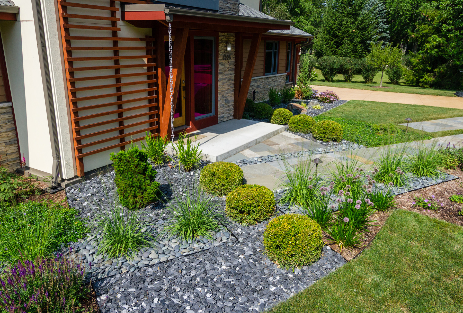 No Grass Front Yard Landscaping Ideas