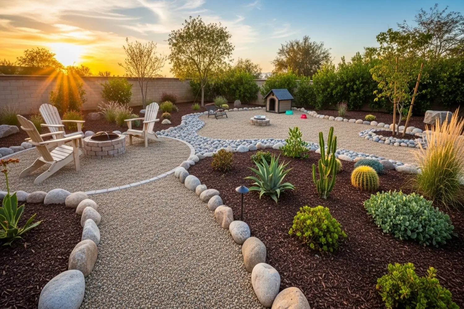 Pea Gravel Landscaping Ideas